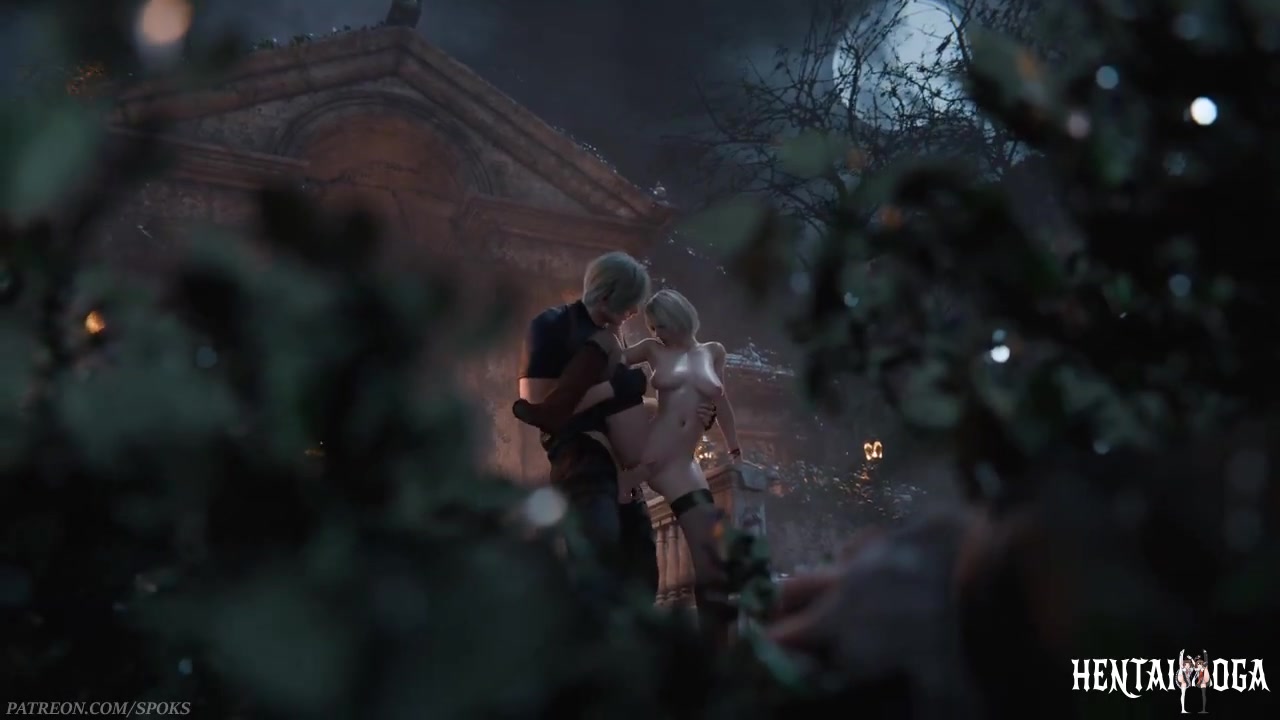 أشلي غراهام تمارس الجنس مع ليون في الهواء الطلق - هنتاي بورن - فيديو هنتاي