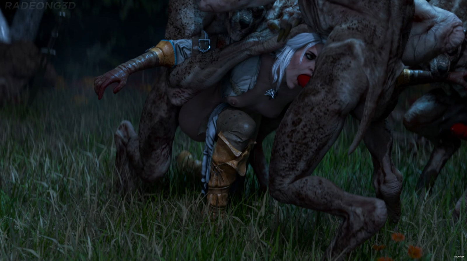 Bards Tale: Silver Haired Witcher - Sub Español - hentai porn - Hentai Video