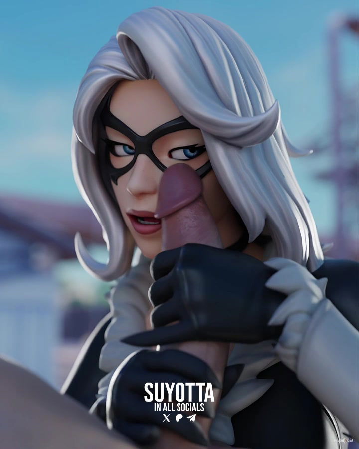 Black Cat handjob - hentai porn - Hentai Video