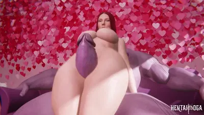 بلاك ويدو تعطي ثانوس جنسًا فوق الفخذ - porn hentai - Vídeo Hentai