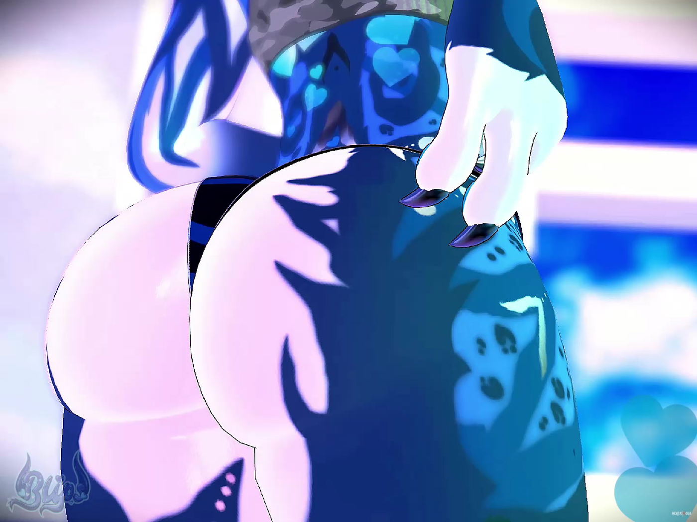 BlipsVR - Thick and HORNY Furry Ass Expansion