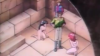 Nữ hoàng trói buộc Kate 2 - Cảnh sát trở thành nô lệ trói buộc hentai cho băng đảng tội phạm - hentai porno - Video Hentai