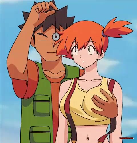 Brock sờ ngực Misty (Pokémon) - hentai porno - Video Hentai