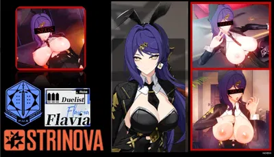 LA CHICA CONEJO FLAVIA (Strinova) - hentai porno - Video Hentai