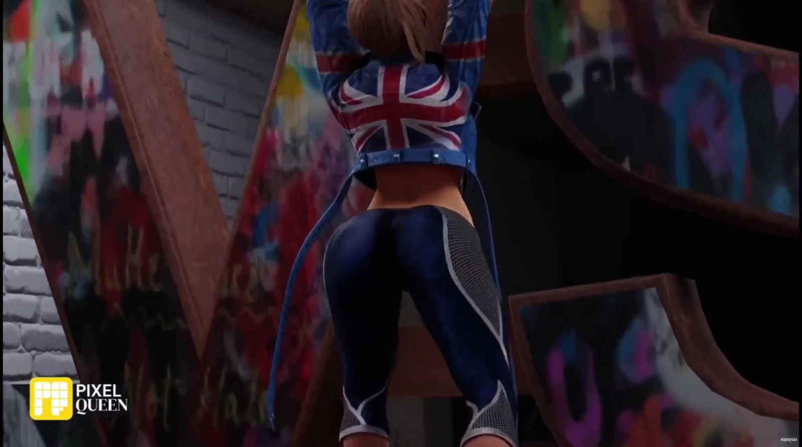 Cammy cưỡi người đ&agrave;n &ocirc;ng bị đ&aacute;nh ngất LEGENDADO PT BR - hentai porno - Video Hentai