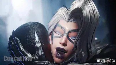 Bế và làm tình với Black Cat - hentai porno - Video Hentai