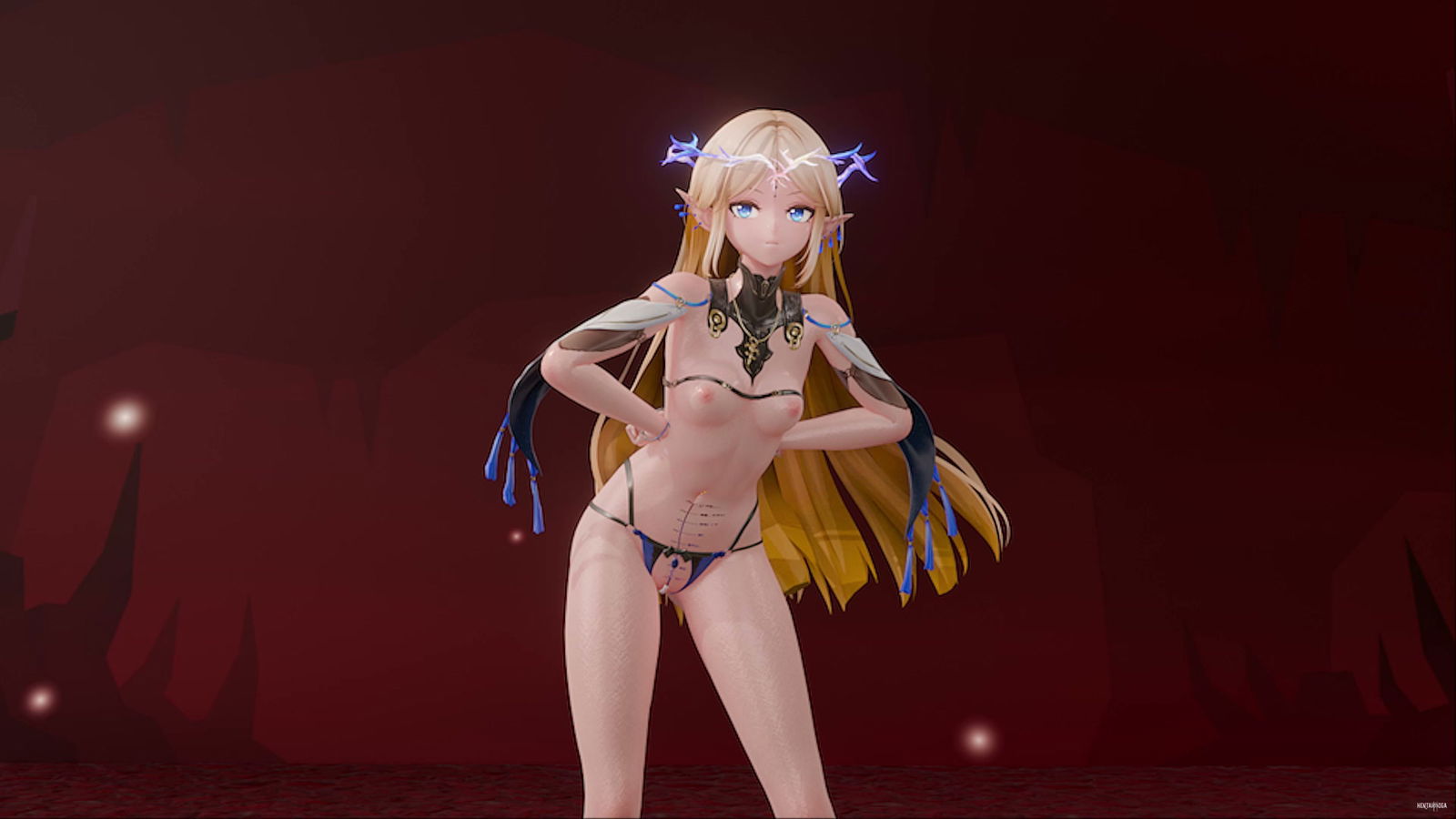 Cartethyia Helltaker Wuthering Waves MMD - hentai porn - Hentai Video