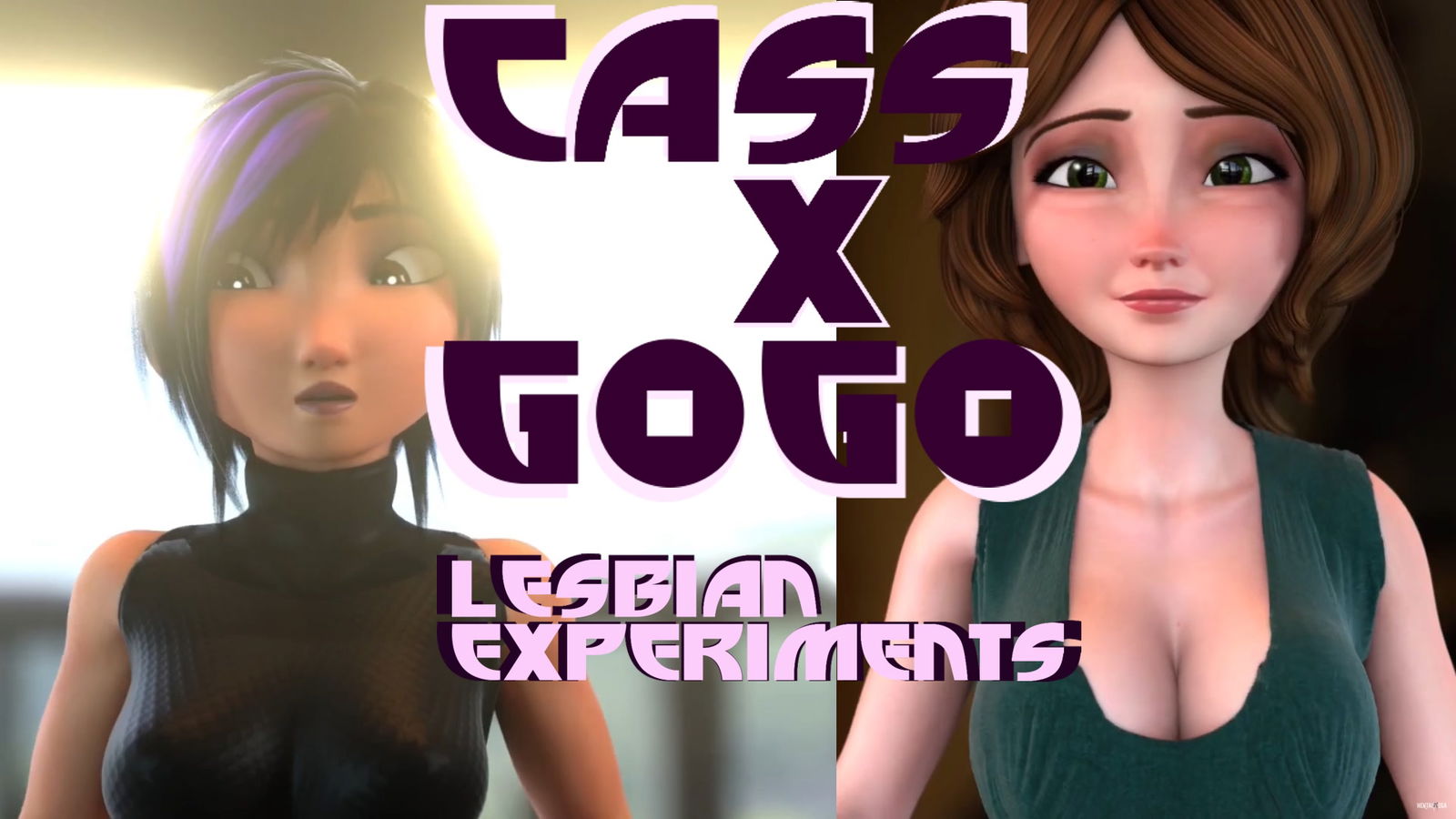 Cass X GoGo - Vui vẻ cho lesbians - hentai porno - Video Hentai