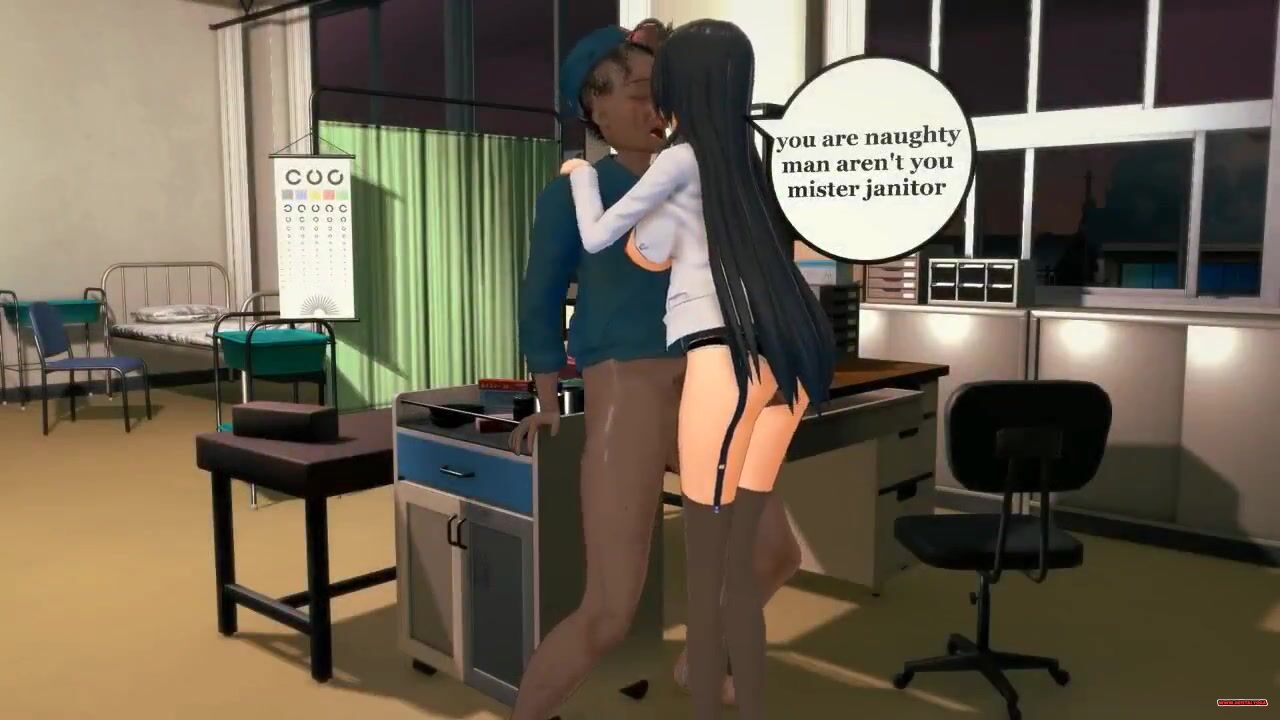 Chisato wants to experiment with ugly bastard - hentai porn - Hentai Video