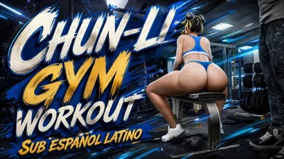 Chun-Li gym workout(SUB) By AxenAnim - hentai porn - Hentai Video