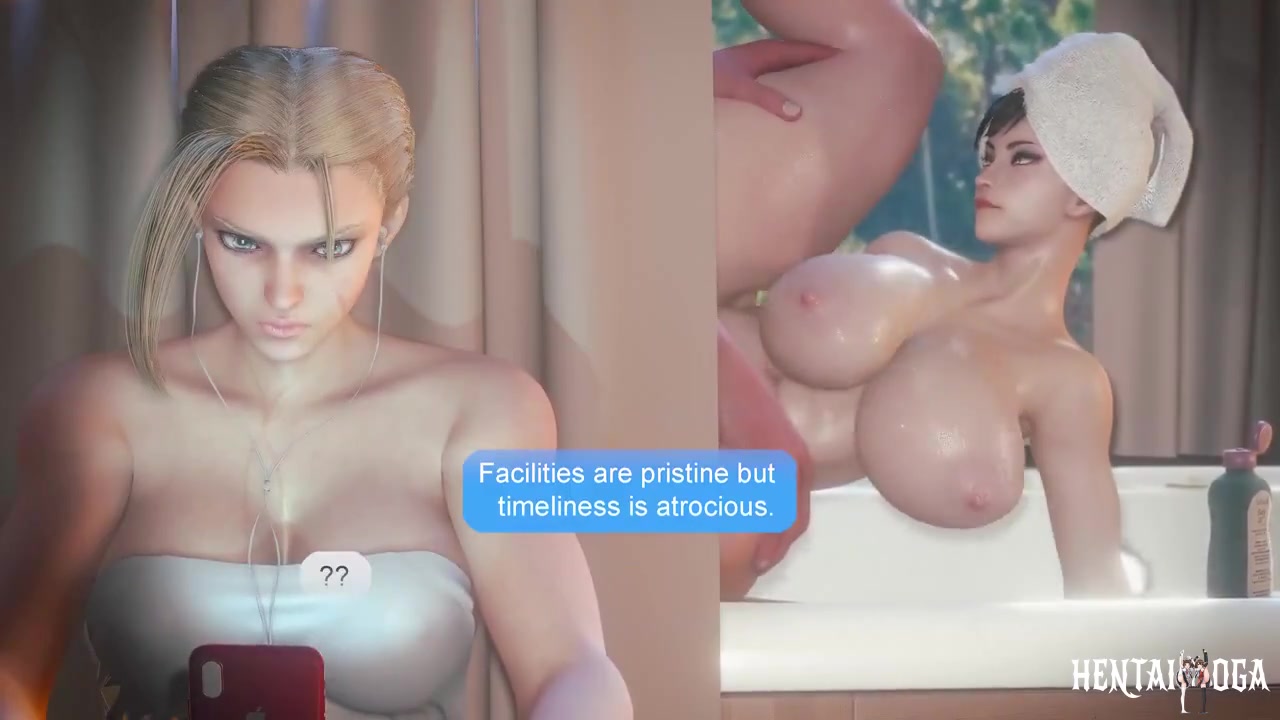 Chun-li taking a long time massaging - hentai porn - Hentai Video