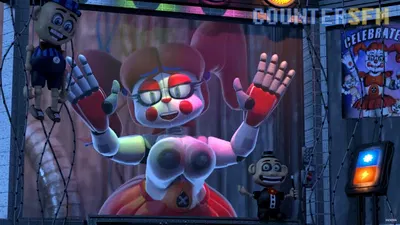 Circus Baby is in the window - hentai porn - Hentai Video