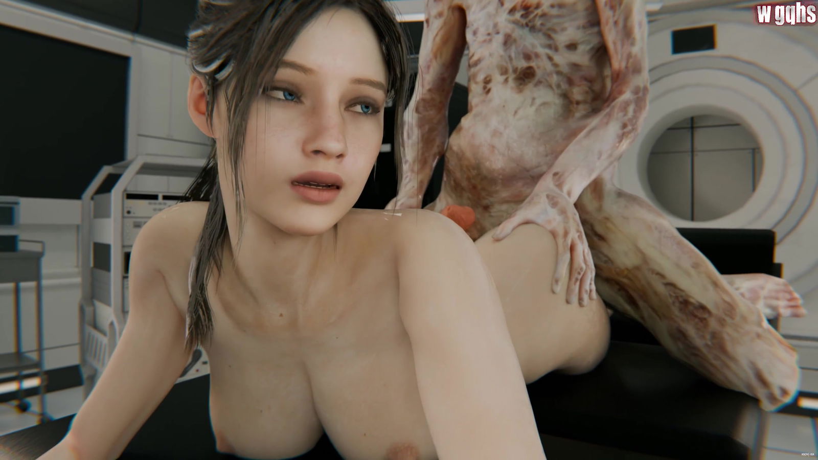 كلير تجربة معملية الجنس - هنتاي بورن - فيديو هنتاي