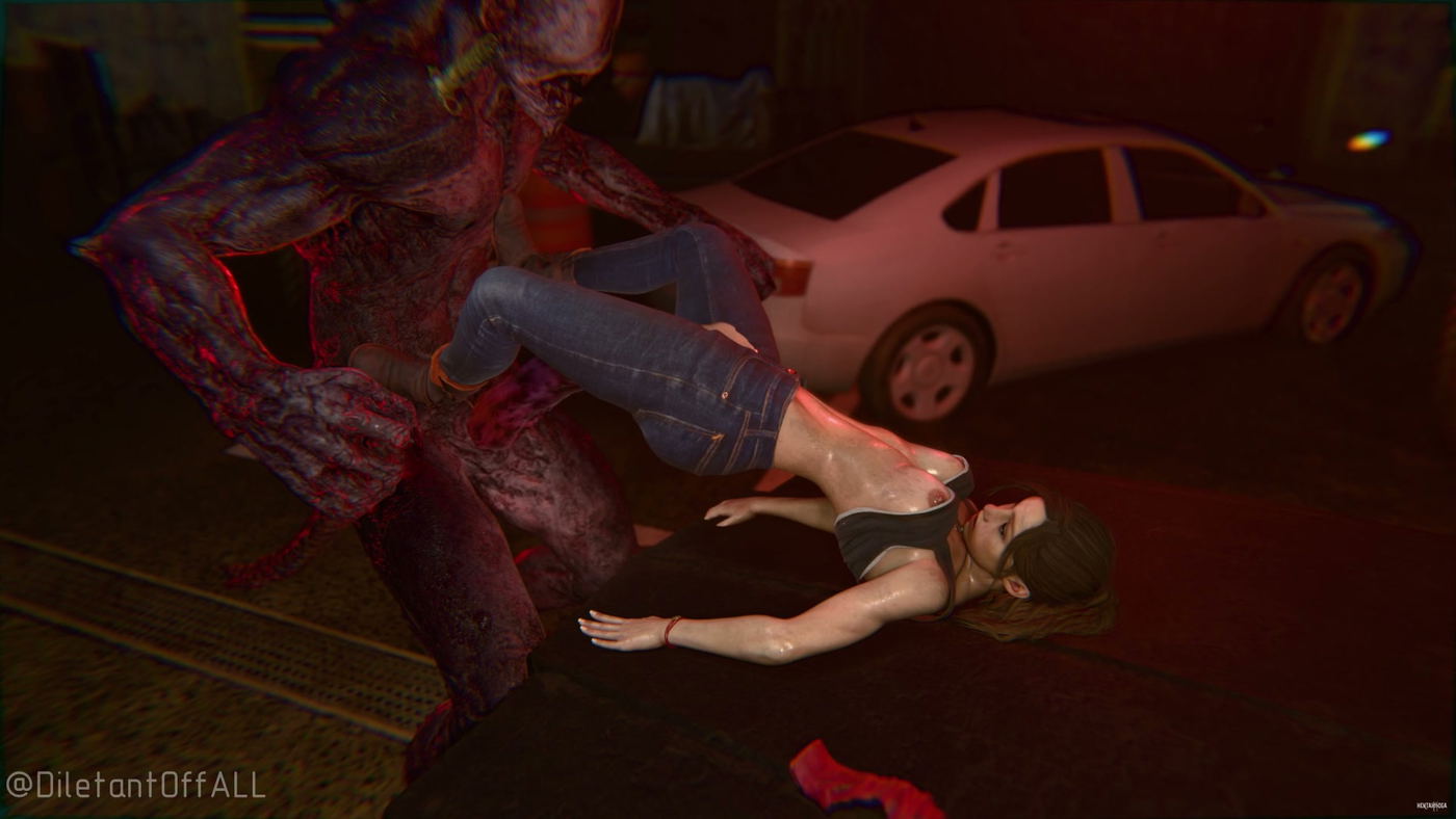 Claire Redfield molested by zombie - hentai porn - Hentai Video