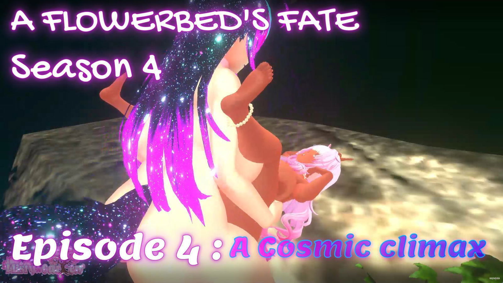 Cosmic kitsune futa lấp đầy cô nàng tóc hồng ngốc nghếch! | Số phận của Vườn hoa Mùa 3 Tập 4 - hentai porno - Video Hentai