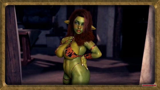 Curvy low-level goblin begs take her into youre party as obedient servant - hentai porn - Hentai Video