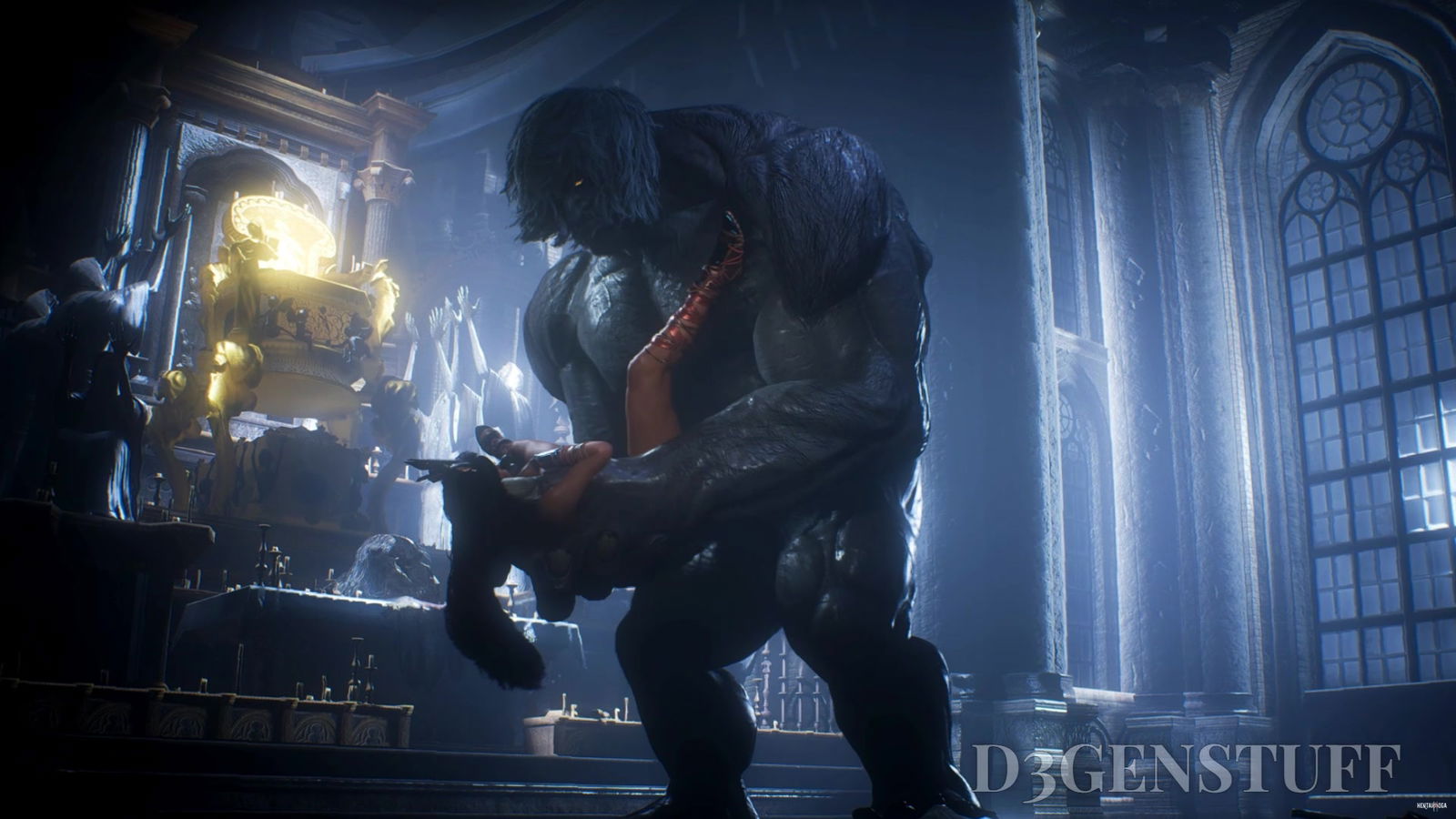 D3GENSTUFF - Большая проблема Майи - хентай порно - Хентай Видео