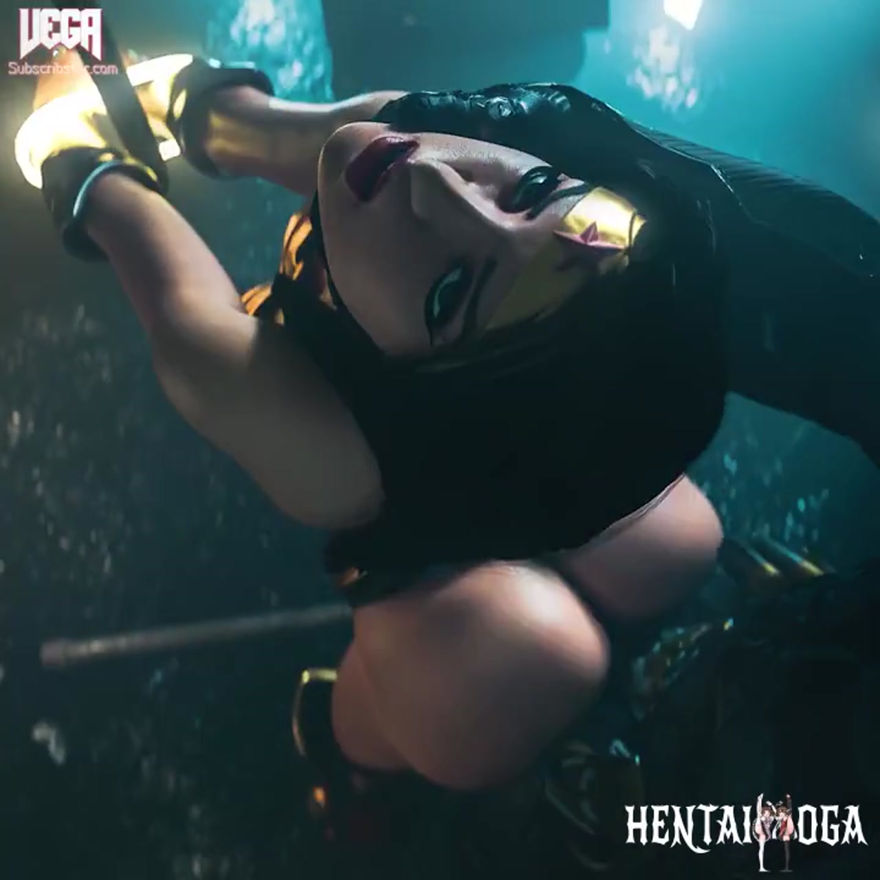 Diana không thể cưỡng lại Bruce Wayne. - hentai porno - Video Hentai