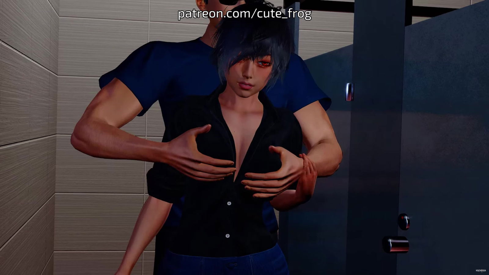 As mulheres gostam de serem apalpadas em público? (Vingança contra o seu agressor) - porn hentai - Vídeo Hentai