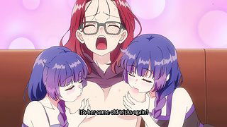 ¿Cuenta si pierdes tu inocencia con un androide? 6 - Trío yuri con robot