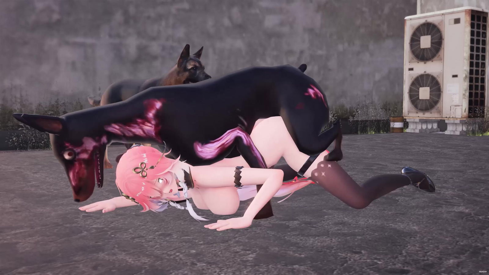 ch&oacute; &amp; Changelore quan hệ t&igrave;nh dục mmd - hentai porno - Video Hentai