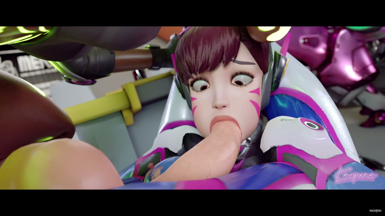 Dva se deja follar y Sombra le ayuda a chupársela a sí misma - hentai porno - Video Hentai