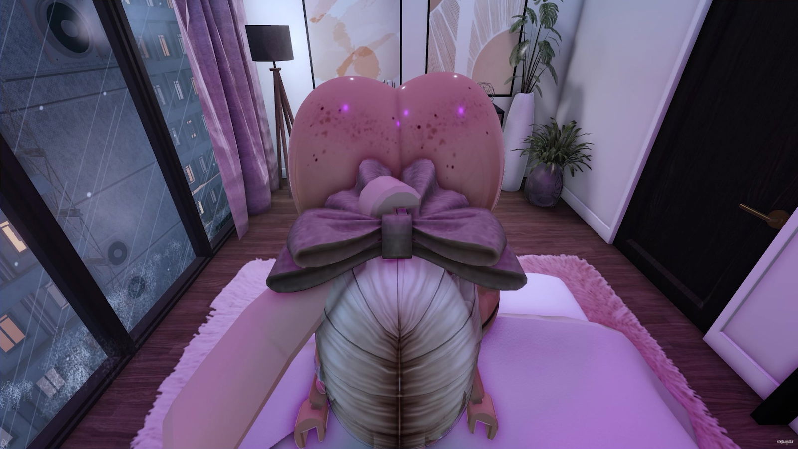 EBONY CONDO SLUT GAGGING WITH NO MANNERS - hentai porn - Hentai Video