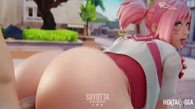 Esme curvando-se - porn hentai - Vídeo Hentai