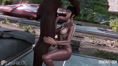 Eve chupándosela a un negro - hentai porno - Video Hentai
