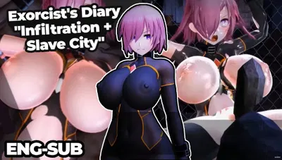 Дневник экзорциста — Проникновение + Город рабов (MP-7L) (ENG-SUB) - hentai porno - Video Hentai