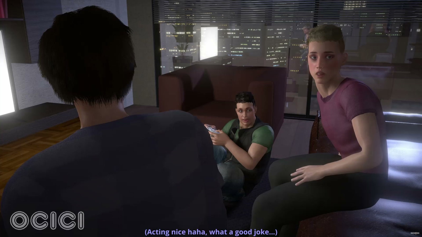 Fitness - Game Night & BJ - hentai porn - Hentai Video