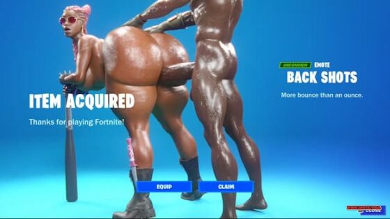 Fortnite – New Emoji! Back Shots!!(Pixel3D) - hentai porn - Hentai Video