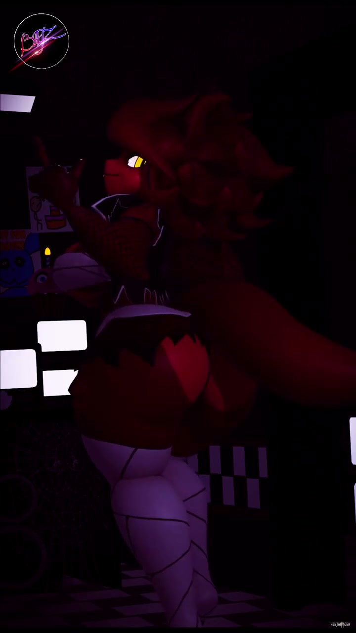 Foxy Dancing em POV (WSuphapkun) - porn hentai - Vídeo Hentai