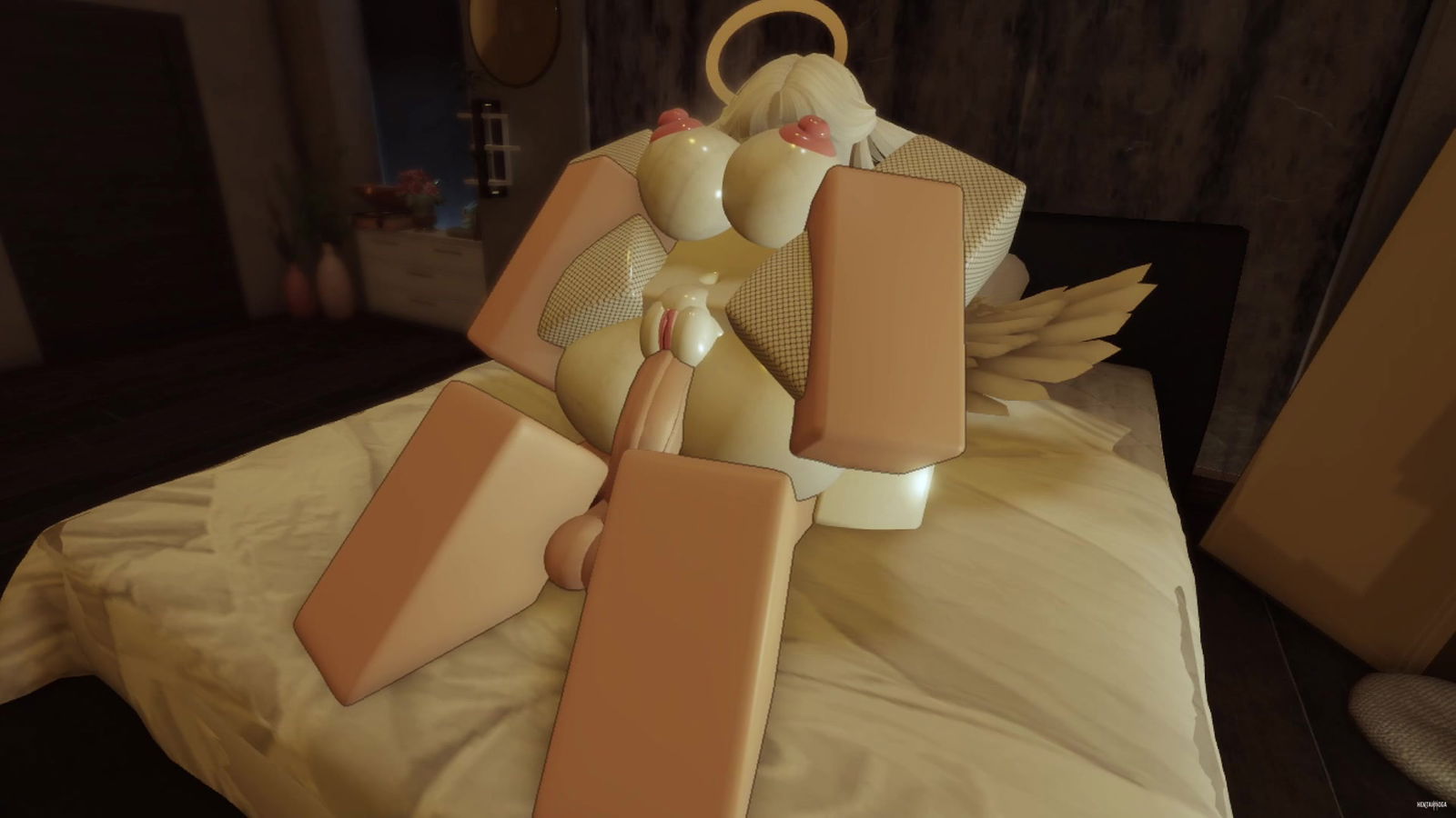 Đụ một thiên thần sexy trong Roblox creampie - hentai porno - Video Hentai