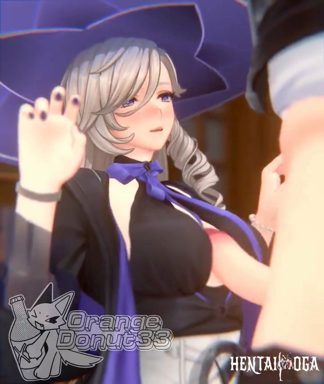 Follarse a Jiuyuan en las tetas - hentai porno - Video Hentai