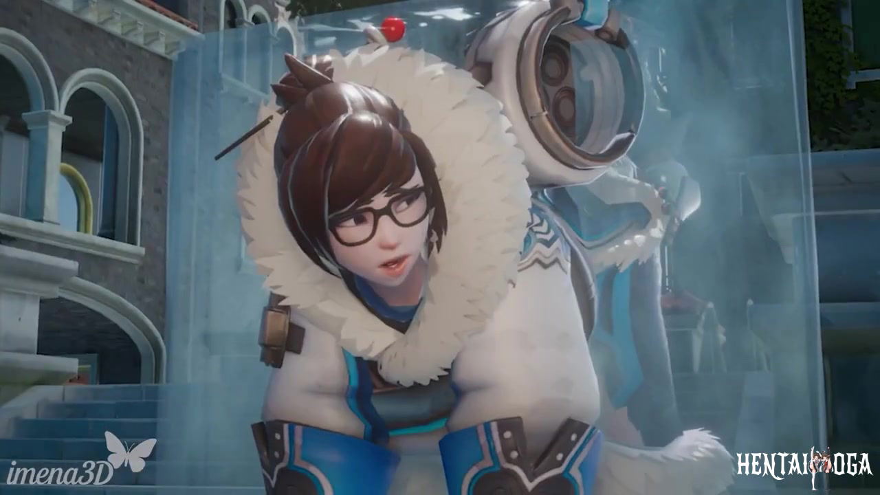 Futa Tracer fucking a trapped Mei - hentai porn - Hentai Video