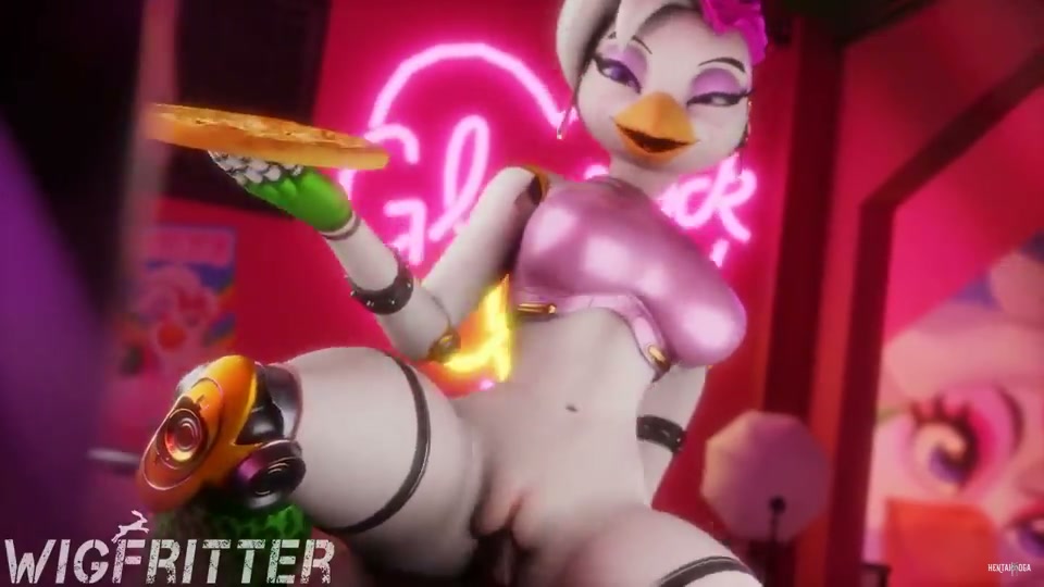 Glamrock Chica: Góc nhìn của cô gái cao bồi - hentai porno - Video Hentai