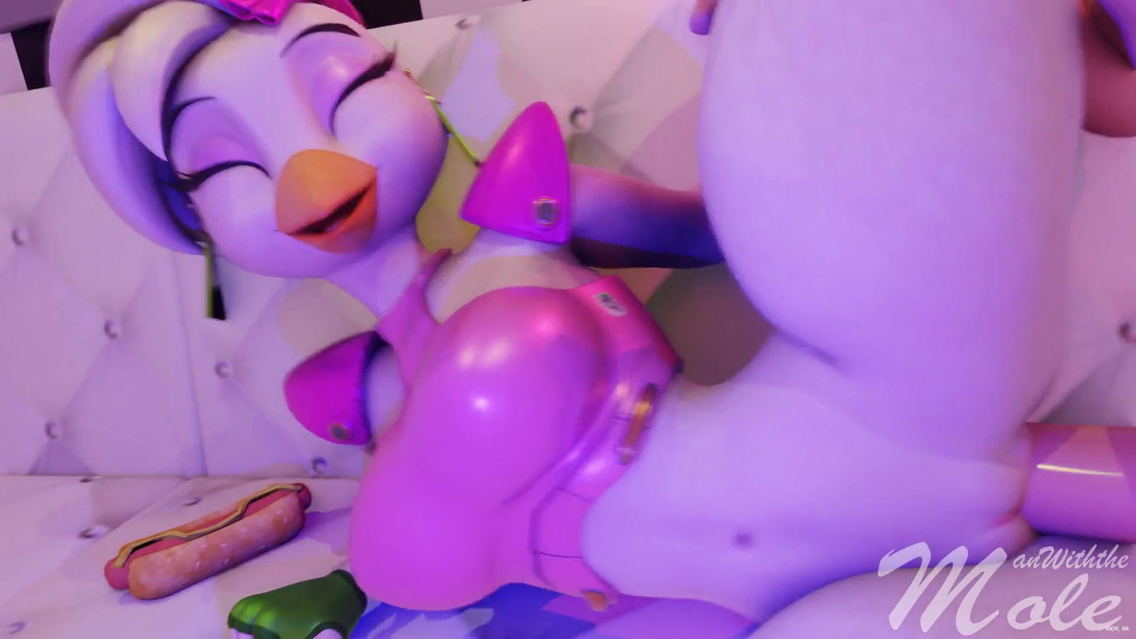 Glamrock Chica leg up POV - хентай порно - Хентай Видео