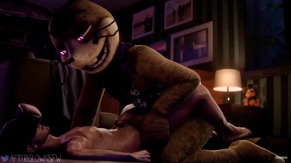 Glitchtrap làm tình với anh ta - hentai porno - Video Hentai