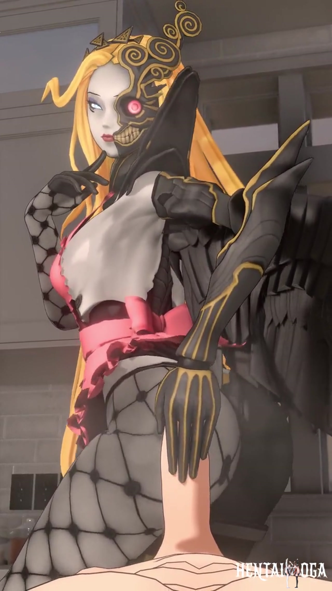 Grinding on Naamah butt pov - hentai porn - Hentai Video