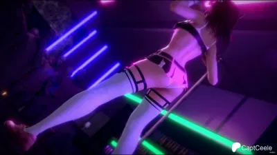 Câu lạc bộ Neon Gyeong Hui - Chỉ dành cho khiêu vũ - hentai porno - Video Hentai