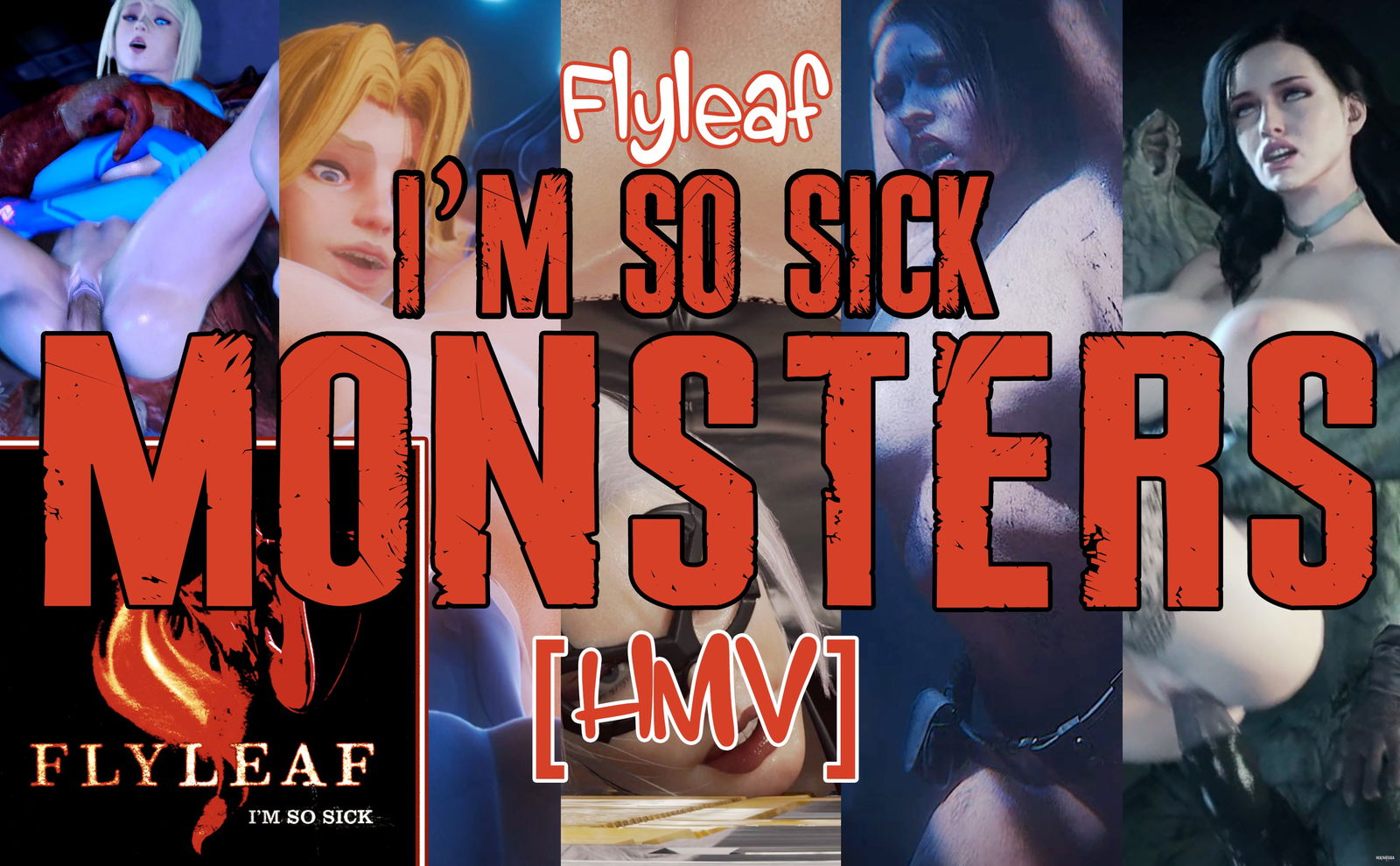 (HMV) MONSTER II (I'm so Sick | Flyleaf) - hentai porn - Hentai Video