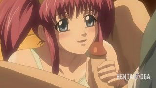 Holy Sleazy Academy - Horny hentai teen girl seduces nerdy teacher into taking virginity - hentai porn - Hentai Video