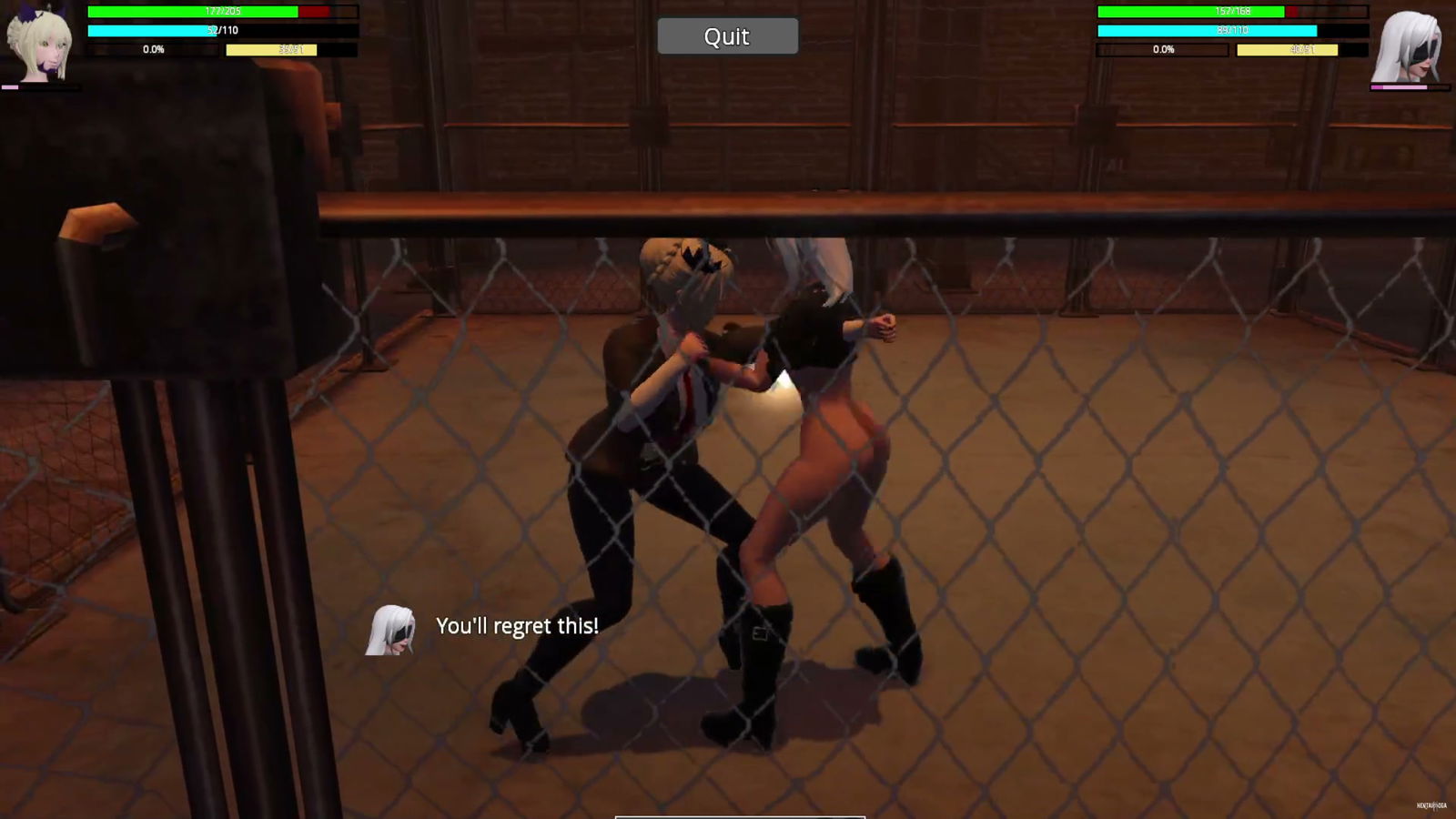 HRSL: Artoria vs Zenova - hentai porn - Hentai Video