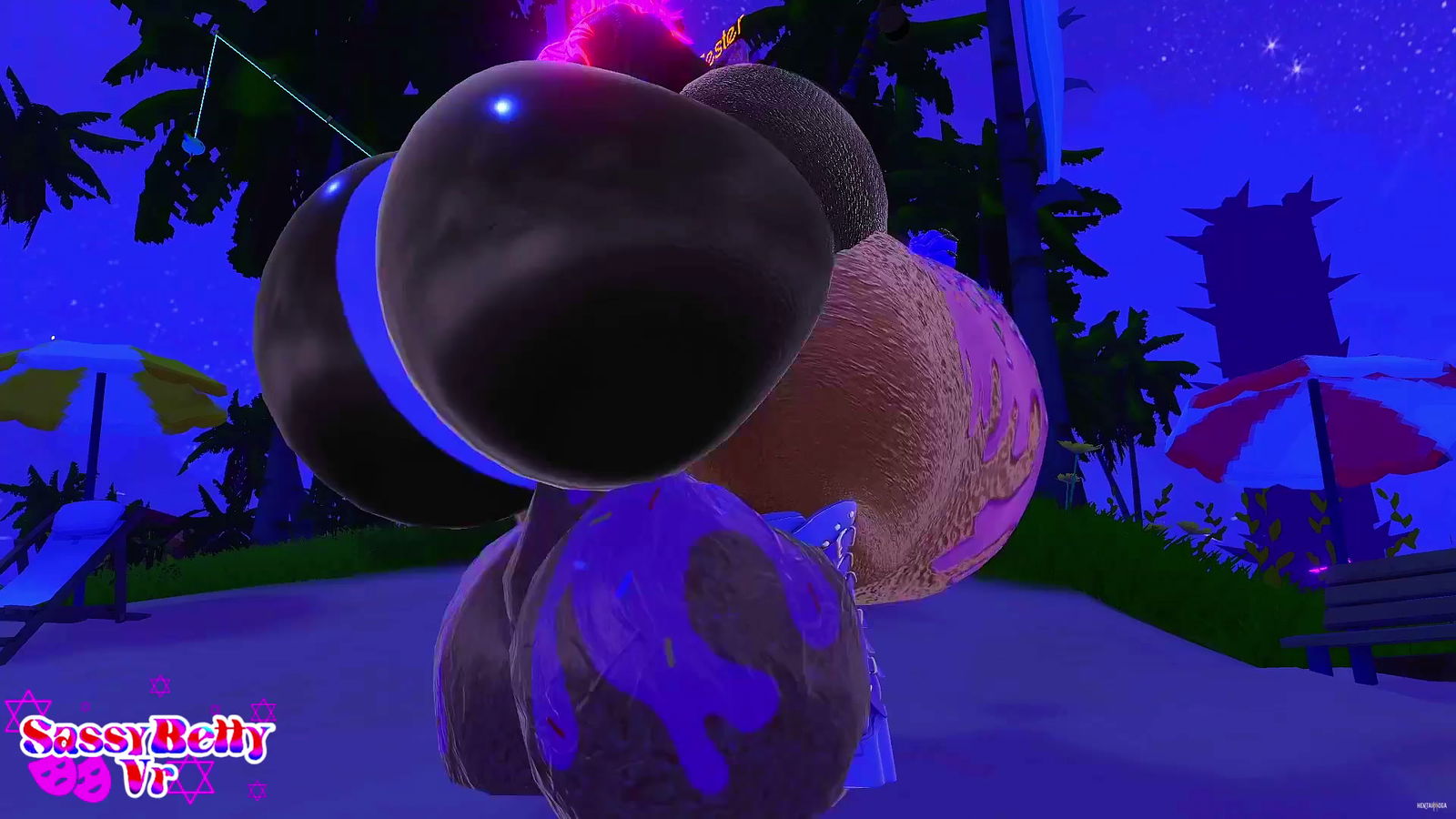 كنت أسبح في الماء، فاصطادني فتى الدونات السمين وأخذني - هنتاي بورن - فيديو هنتاي