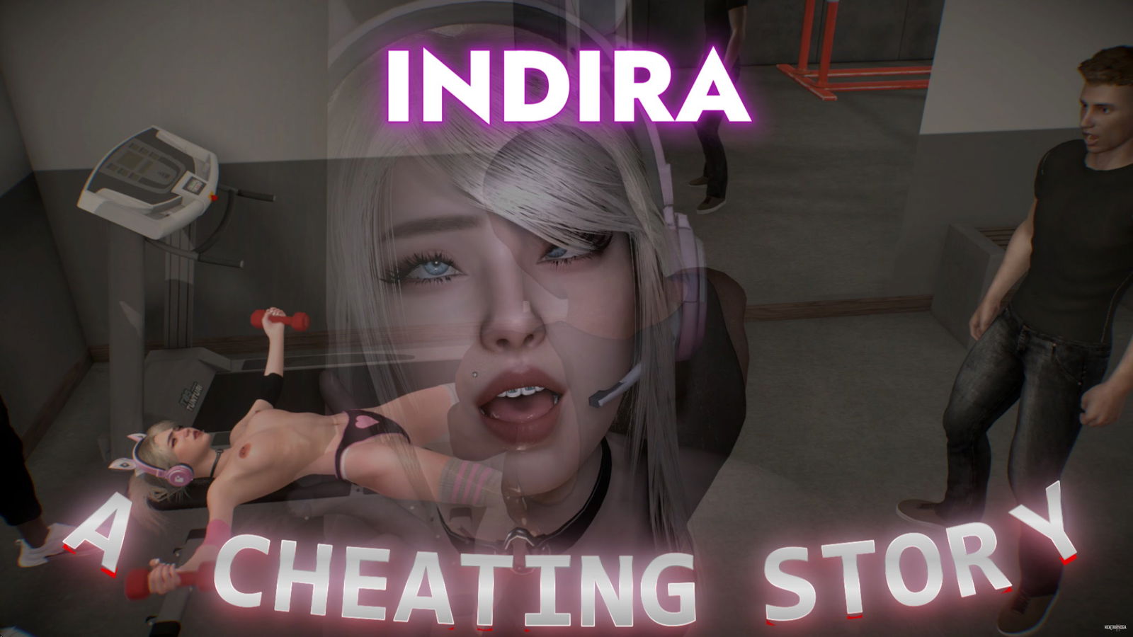 La traición en el gimnasio de Indira. Una historia de infidelidad - hentai porno - Video Hentai