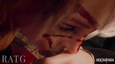 Ashley Graham bị nhiễm bệnh: Cảnh thổi kèn mãnh liệt - hentai porno - Video Hentai
