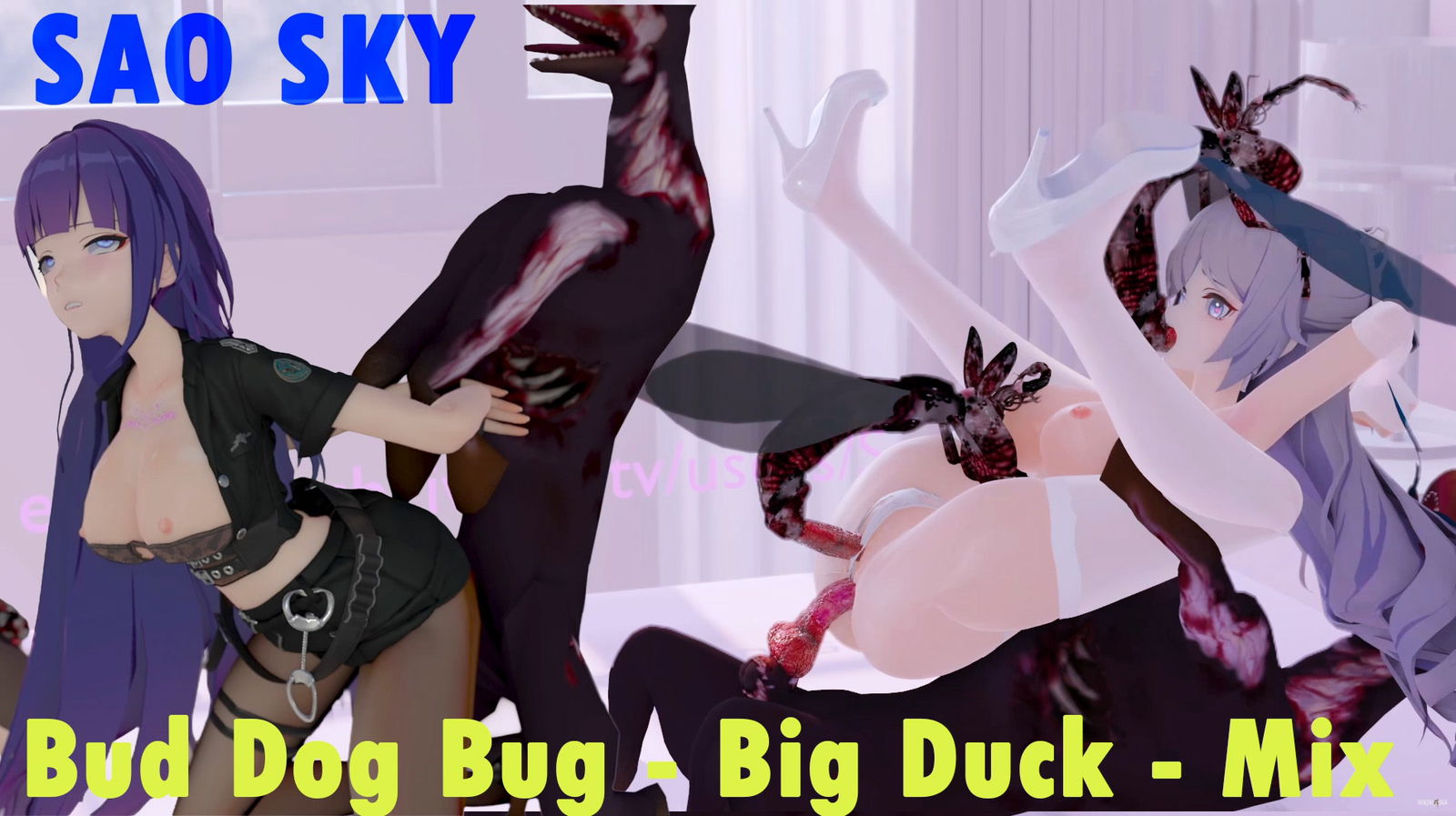 (Насекомое) Sao-Sky: Буд-дог-баг — смесь «Большая утка» - хентай порно - Хентай Видео
