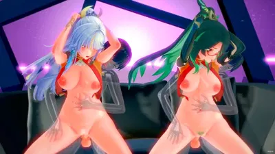 Intergalactia_Zibai_and_Xianyun - hentai porn - Hentai Video