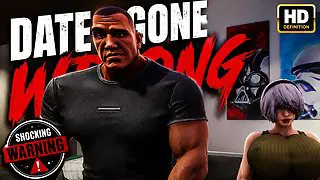 Interracial Date gone WRONG (preview) - 2B gets face fucked by big black cock - hentai porn - Hentai Video